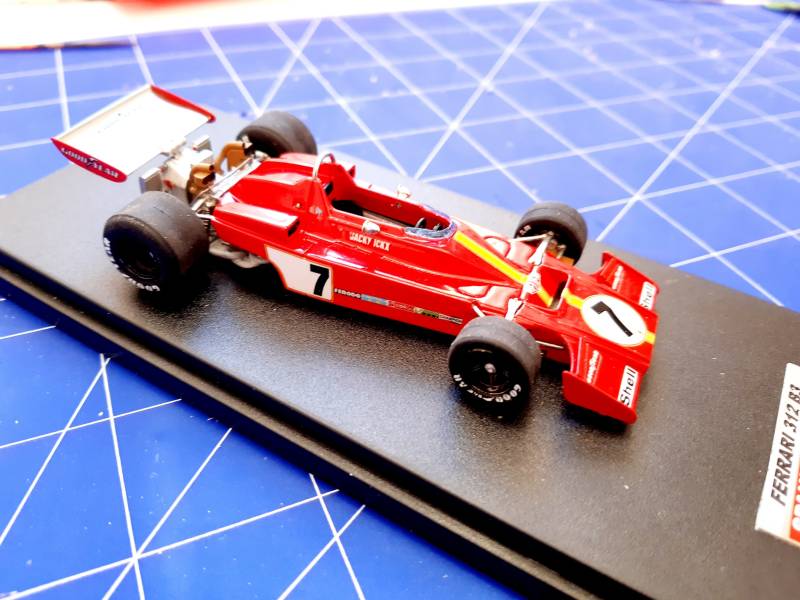 Montage de maquette F1 ouvrante 1/43 Tameo ou MFH avec peinture pro et moteur détaillé