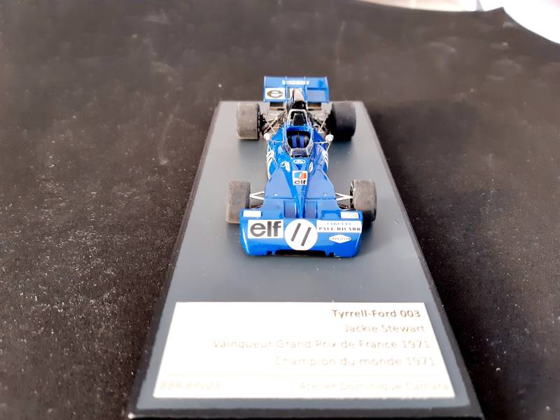 Montage de maquette F1 ouvrante 1/43 Tameo ou MFH avec peinture pro et moteur détaillé