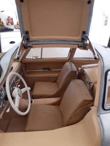 tranformation mercedes 300sl 1/8 ixo