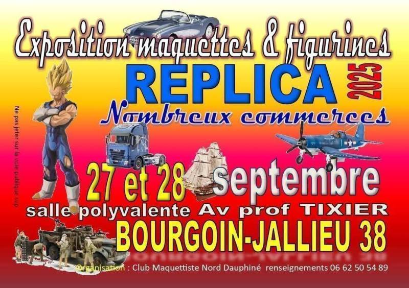 expo maquette bourgoin Jallieux 27 et 28 septembre 2025