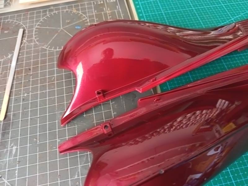 peinture maquettes 1/8 pocher rolls royce